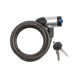 Antifurt Bicicleta Vorel 77838, 10mm x 1500mm, 2 Chei, Cablu Otel, Protectie Sigura