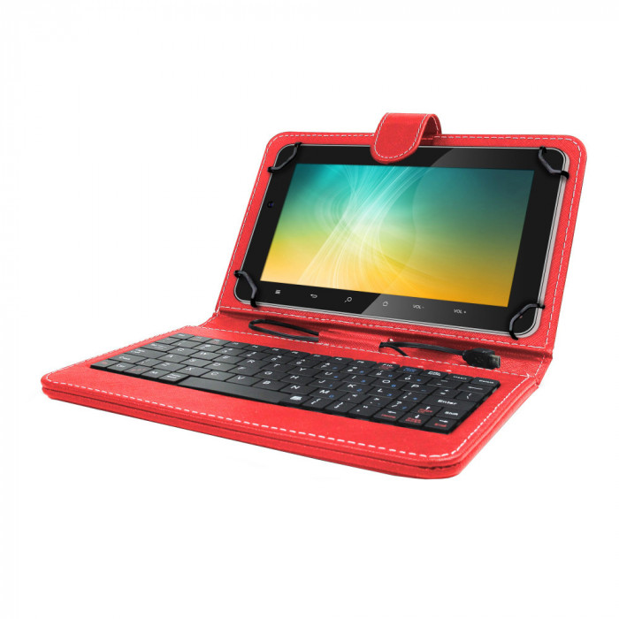Husa Tableta Tastatura L-405 10 TypeC X Rosu C797