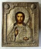Iisus Invatator, Icoana pe lemn cu ferecatura, Rusia, cca. 1900