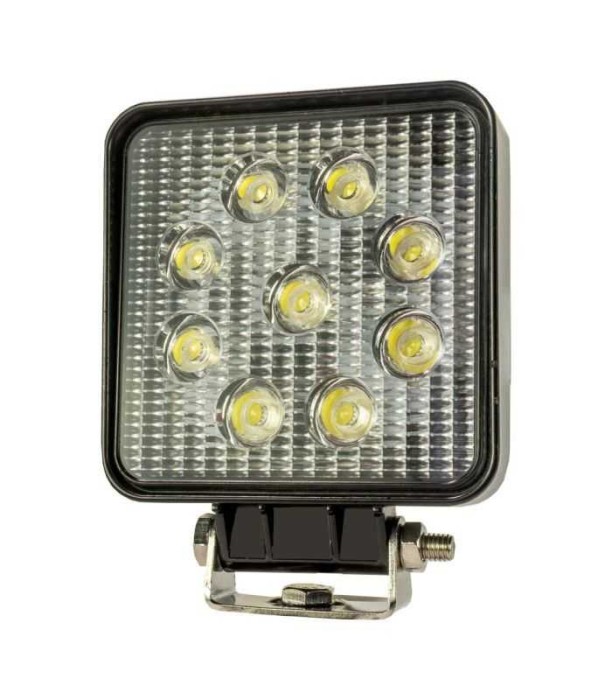 Proiector LED Auto Off Road 27W 9SMD 2000lm 12-32V 126x107x55mm CLL011 Carguard