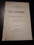 Rolul educațiunii &icirc;n pregătirea meseriasilor - Inginer Ioan Sterian
