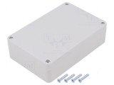 Carcasă universală ABS gri deschis 70mm x 105mm x 30mm, MASZCZYK