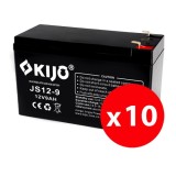 Cumpara ieftin Cutie 10 acumulatori JS12-9 - KIJO JS12-9-BAX