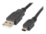 Cumpara ieftin Lanberg CA, USBK, 10CC, 0018, BK , Cablu USB 2.0 A, M la Mini, USB B 5, pin, 1.8m, Negru