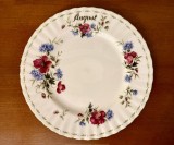 FARFURIE DIN PORTELAN ENGLEZESC- MARCAJ ROYAL ALBERT- BONE CHINA- AUGUST- POPPY D21CM