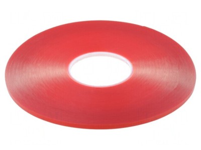 Bandă de Fixare Dublu Adezivă 6mm x 33m ACRILică 100&amp;deg;C foto