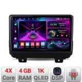Navigatie Jeep Wrangler 2018- A-WRANGLER 4+64 InCell Display 1K Android Waze USB Navigatie Internet Youtube Radio CarStore Technology