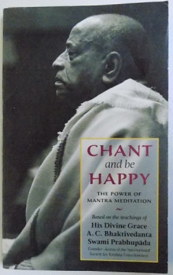 CHANT AND BE HAPPY - THE POWER OF MANTRA MEDITATION by SWAMI PRABHUPADA , 1982 foto