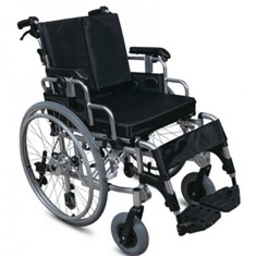 Fotoliu rulant HIGH QUALITY cu spatar rabatabil si functii multiple