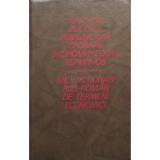 A. Blanovschi - Mic dictionar rus-roman de termeni economici (Editia: 1991)