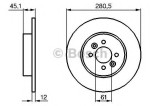 Disc frana RENAULT KANGOO Express (FC0/1) (1997 - 2007) BOSCH 0 986 479 195