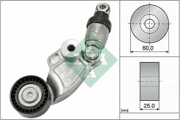 INA 533 0128 10 Intinzator curea, curea distributie
