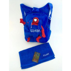 Ghiozdan plus personalizat Spiderman+prosop gradinita personalizat