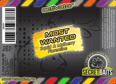 Secret Baits Most Wanted Activator 200ml foto