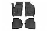 Mochete din cauciuc specifice, potrivite pentru Skoda Fabia 1999-2008, din seria Frogum 3D ProLine, set de 4 piese, culoare neagra, cu garantie de 24