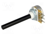 Poten&Aring;&pound;iometru OMEG axial 10k&Icirc;&copy; 0,2W logaritmic