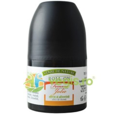 Deodorant Roll-On cu Salvie si Glicerina Femme Jolie Verre De Nature 50g