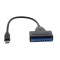 Cablu adaptor USB Type C la SATA SSD HDD 2.5