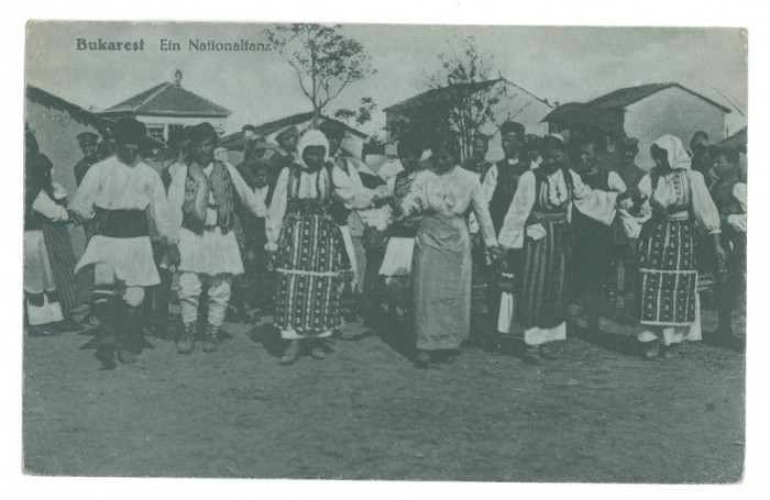 43 - BUCURESTI, ETHNICS, Romania - old postcard - unused