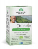 ORGANIC INDIA Ceai Verde Tulsi (Busuioc Sfant) | Antistres Natural &amp; Vitalizant