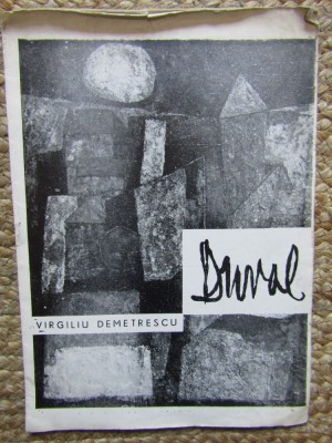 CATALOG DE EXPOZITIE VIRGILIU DEMETRESCU DUVAL foto