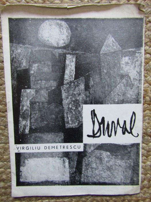 CATALOG DE EXPOZITIE VIRGILIU DEMETRESCU DUVAL