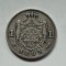 ROMANIA 1 Leu 1885. Moneda de argint ft rara !! Piesa frumoasa de colectie .