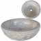 Gossi chiuveta, crem, 40 cm, marmura