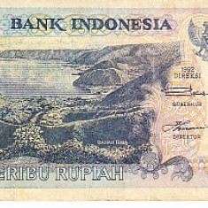 M1 - Bancnota foarte veche - Indonezia - 1000 rupii - 1998