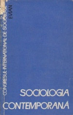 Sociologia contemporana (Al VI-lea Congres mondial de sociologie - Evian) foto