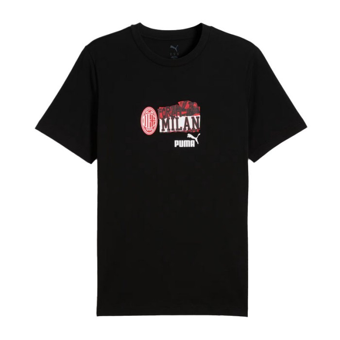 AC Milan tricou de bărbați ftblNRGY black - L