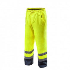 Pantaloni de lucru, tesatura Oxford, impermeabili, galben, model Visibility, marimea XL/56, NEO foto