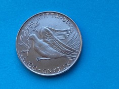 100 Lire 1974 Vatican -AUNC++++U foto
