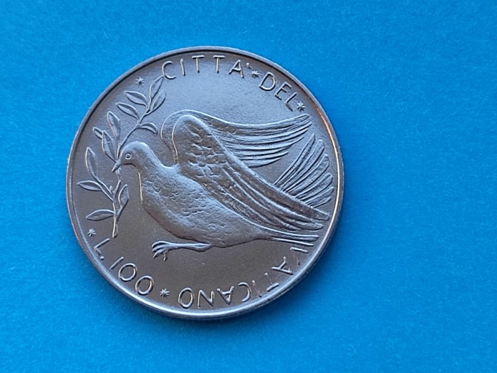 100 Lire 1974 Vatican -AUNC++++U