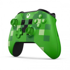 Controller Wireless MICROSOFT Xbox One S, Minecraft Creeper Edition SH foto