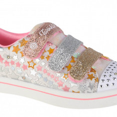 Pantofi pentru adidași Skechers Sparkle Rayz-Star Blast 314839L-WMLT alb