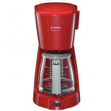 Cafetiera CompactClass Extra TKA3A034, 1100 W, 1.25 l, 10 cesti, rosu, Bosch