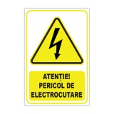 Indicator de avertizare Atenție! Pericol de electrocutare