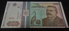 Bancnota 200 lei - ROMANIA, anul 1992 *cod 889 - necirculata foto