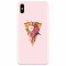 Husa silicon pentru Apple Iphone X, Flower Pizza