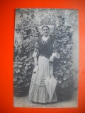 HOPCT 507 J LA ROCHELLE -FEMEIE 1912 -FRANTA -TCV-COSTUM SI COAFURA / COSTUME TRADITIONALE -EUROPA -