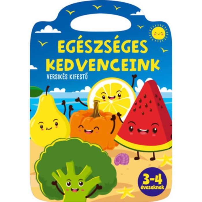 Eg&eacute;szs&eacute;ges kedvenceink - kifestő