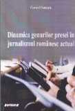 Dinamica genurilor presei in jurnalismul romanesc actual