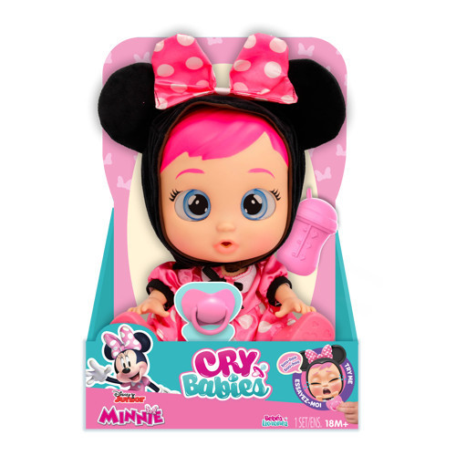 Papusa Bebelus Cry Babies Minnie Junior, 922198