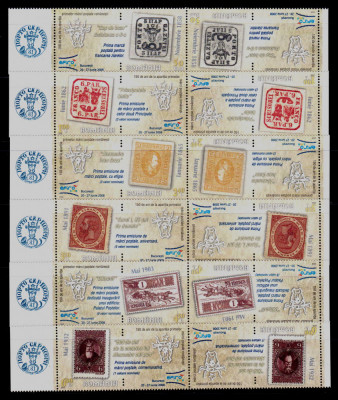 ✅RO 2008 LP 1805 a &amp;quot;EFIRO 2008&amp;quot; ,serii tete-beche + vinieta (div.culori !), MNH foto