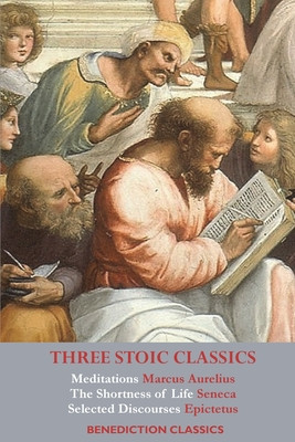 Three Stoic Classics: Meditations by Marcus Aurelius; The Shortness of Life by Seneca; Selected Discourses of Epictetus foto