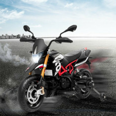 Motocicleta pentru copii 12V Aprilia foto