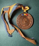 Medalie comemorativa Henri Coanda emisa 1988 Aeroclub Focsani