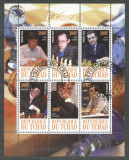 Chad 2010 Chess, perf.sheetlet, used T.039, Stampilat