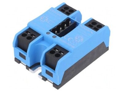 Releu Semiconductor 24A 24-600VAC 2-Fazat IP20 foto